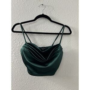 Windsor Hunter‎ Green Back Strappy Crop Top S